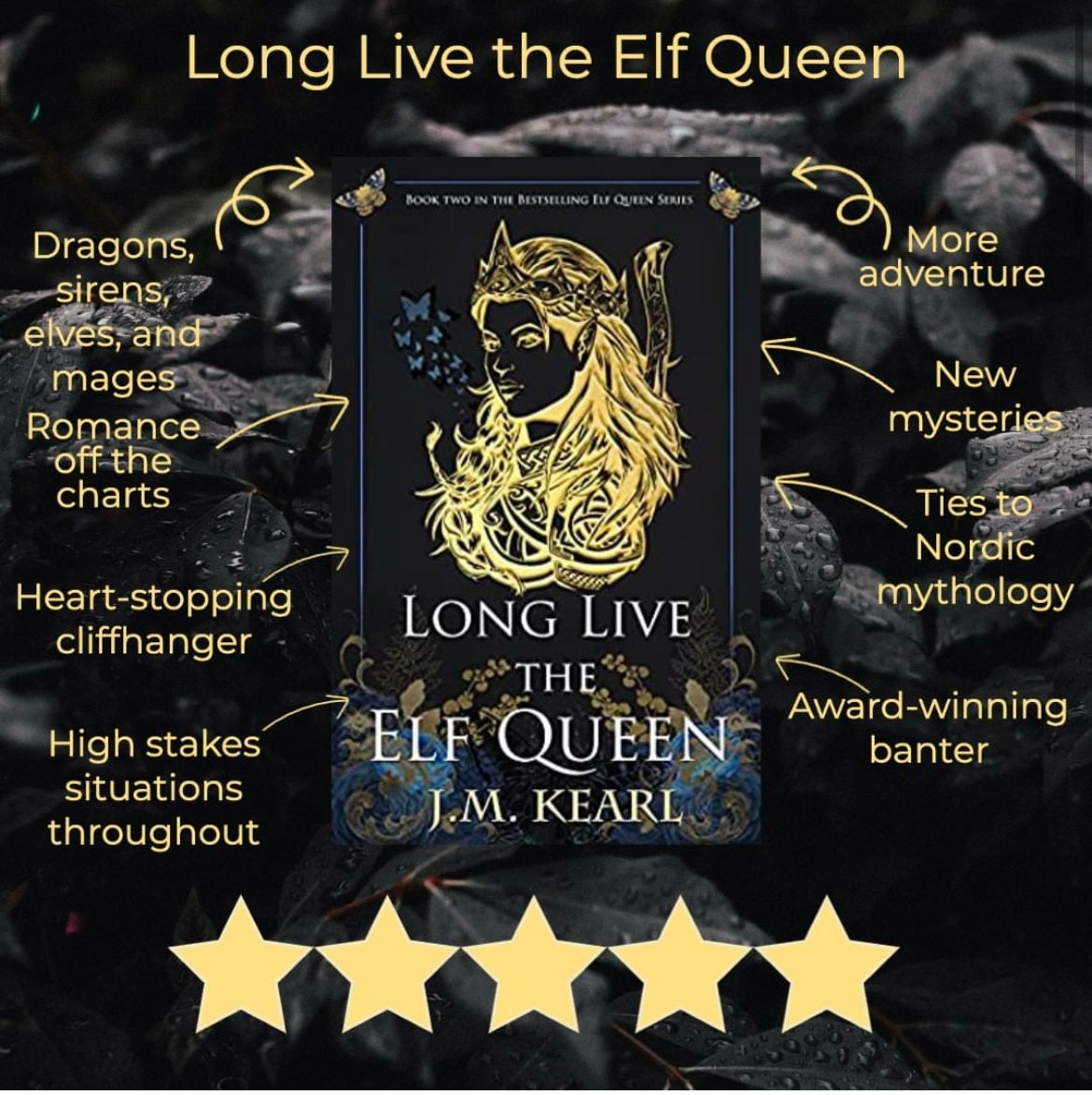 Long Live the Elf Queen-signed paperback