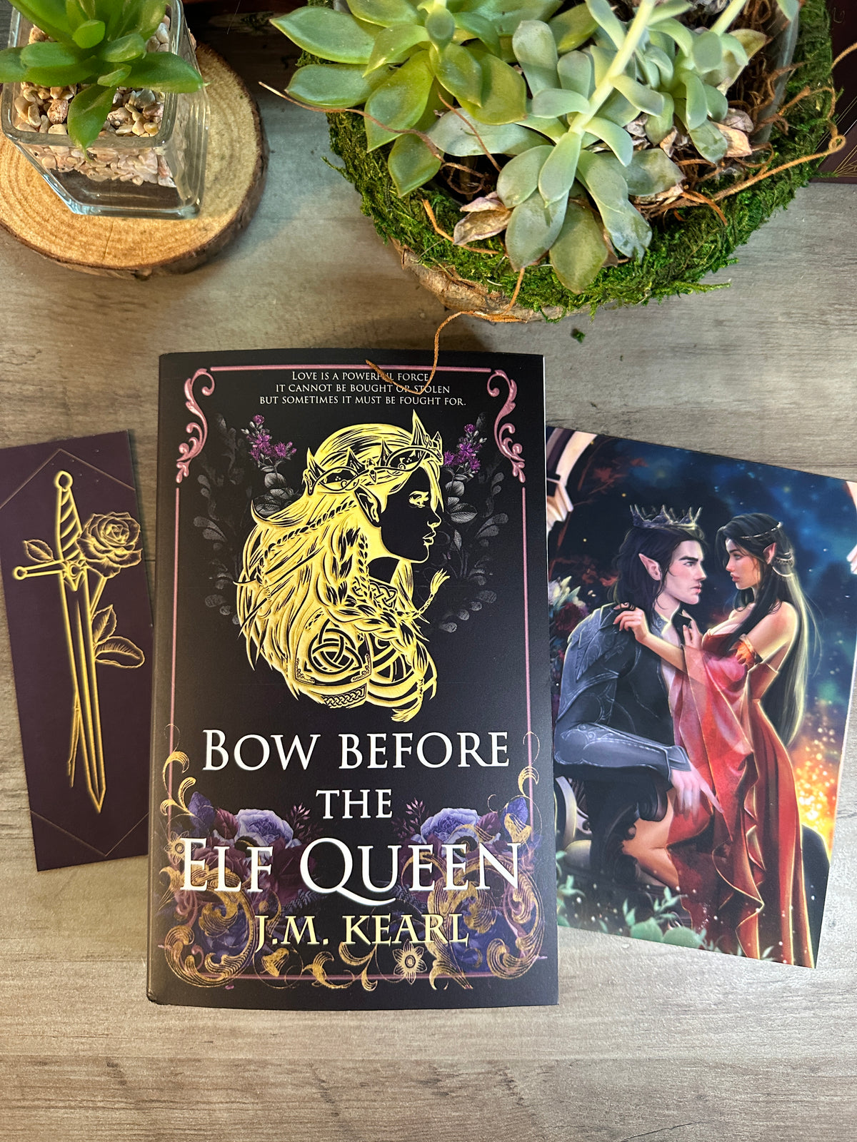 Bow Before the Elf Queen -signed paperback