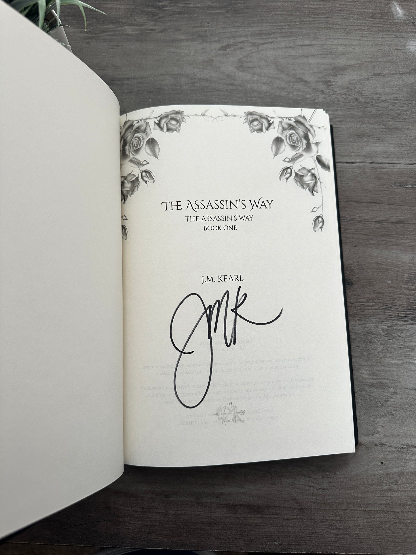 The Assassin's Way - Signed Hardback